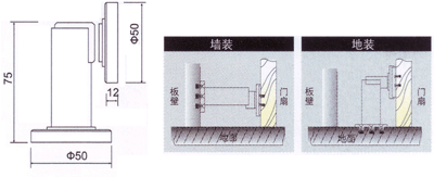 松下门吸